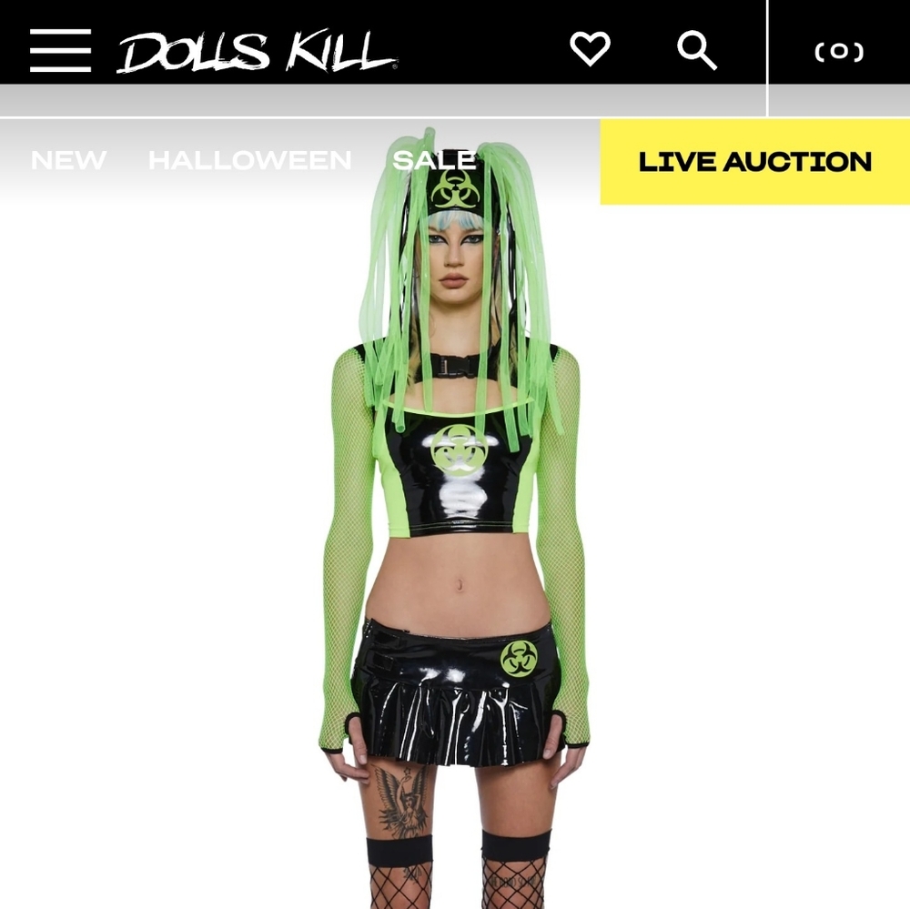 NWT Dolls Kills Costume - Picture 2 of 3